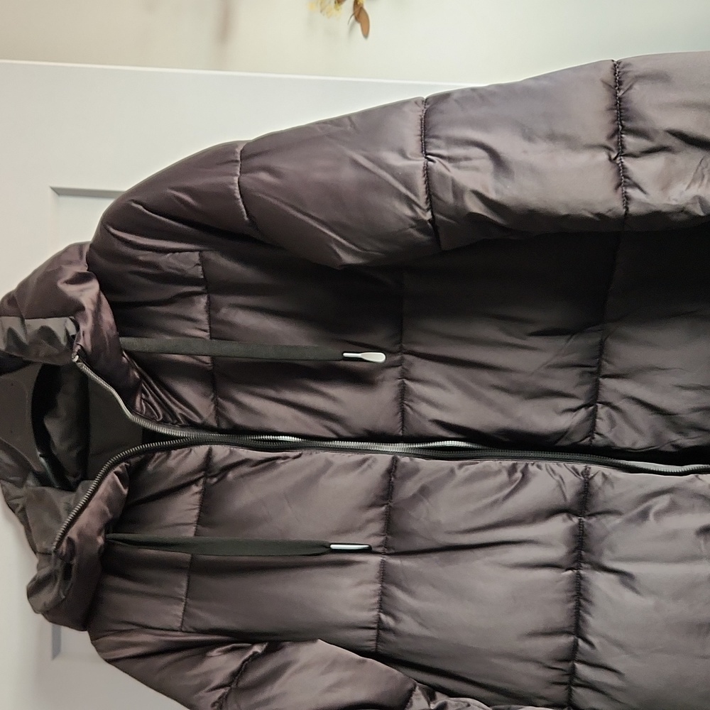 Zara Reversible Hooded Puffer Jacket, Size L - Picture 12 of 13